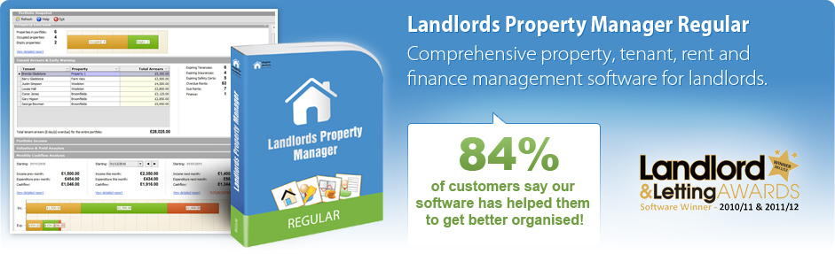Landlord tracks management software